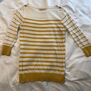LN cond. Banana republic boatneck 3/4 sleeve top